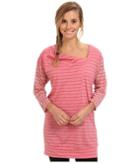 Lole Hedia 3/4 Sleeve Tunic (bouquet H Gem Stripe) Women's T Shirt