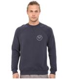 Brixton Wheeler Crew Fleece (indigo) Men's Sweatshirt