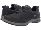 Mephisto Caletto Tex (black Rubber/dark Blue Nubuck) Men's Lace Up Casual Shoes