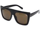 Quay Australia Cafe Racer (black/brown) Fashion Sunglasses