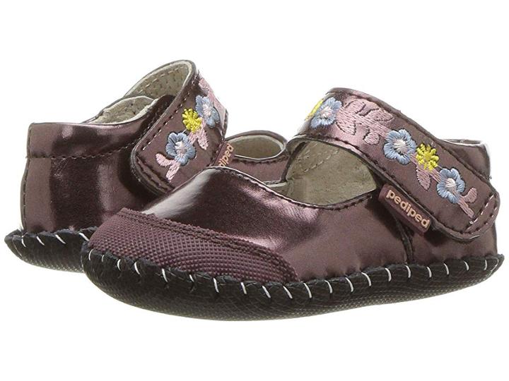 Pediped Denise Originals (infant) (bronze) Girl's Shoes