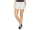 Hurley One And Only Fleece Shorts (grey Heather) Women's Shorts