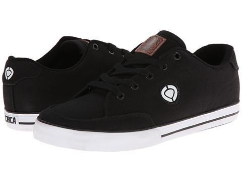 Circa Lopez 50 Slim (black/white) Men's Skate Shoes