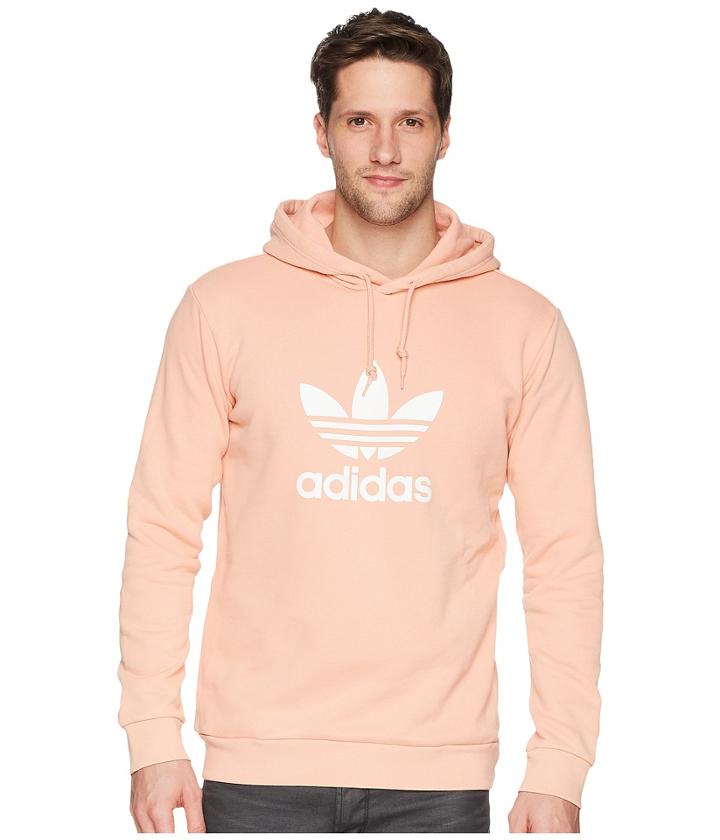 Adidas Originals Trefoil Warm-up Hoodie (dust Pink) Men's Sweatshirt