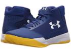 Under Armour Ua Jet Mid (formation Blue/formation Blue/white) Men's Basketball Shoes