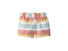 Lucky Brand Kids Tia Stripe Shorts (little Kids) (marshmallow) Girl's Shorts