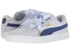 Puma Basket Heart Denim (halogen Blue/twlight Blue) Women's Shoes