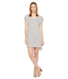 Alternative Eco Jersey Yarn Dye Stripe Escapade Dress (eco Grey Riviera Stripe) Women's Dress
