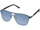 Guess Gf5036 (shiny Black/blue Mirror) Fashion Sunglasses
