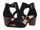 Clarks Deloria Kay (black Suede) Women's 1-2 Inch Heel Shoes