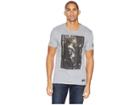Reebok Mcgregor Boss Logic King Card Short Sleeve Crew (grey Heather) Men's Clothing
