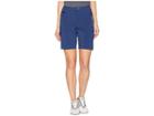 Jamie Sadock Airwear Lightweight Shorts With Front Zip And Button Closure (moonlit Navy) Women's Shorts