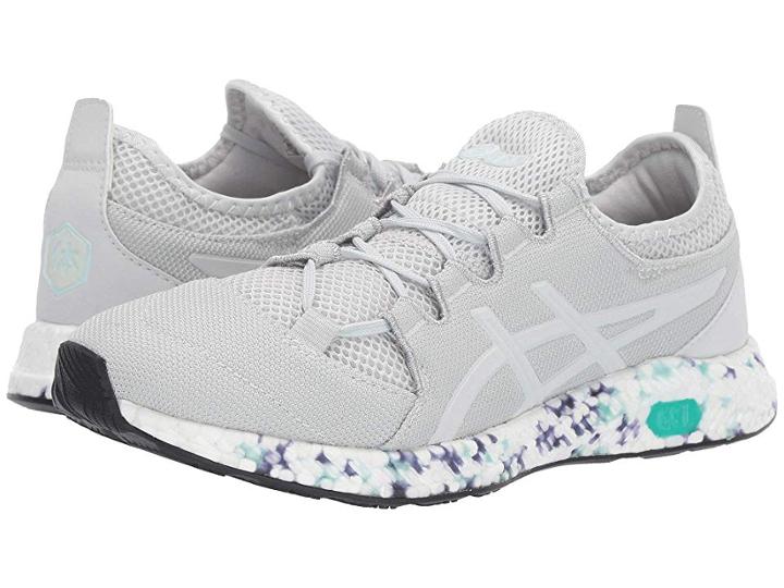 Asics Hypergel-sai (glacier Grey/glacier Grey) Women's Running Shoes
