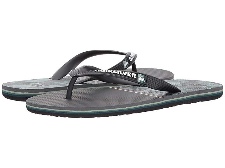 Quiksilver Molokai Hi (black/green/black) Men's Sandals