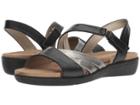 Soft Style Pavi (black Vitello) Women's Sandals