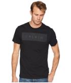 Calvin Klein Short Sleeve Calvin Logo Tee (black) Men's T Shirt
