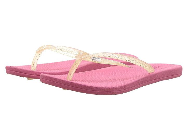 Reef Kids Little Reef Escape Lux Shimmer (toddler/little Kid/big Kid) (hot Pink) Girls Shoes