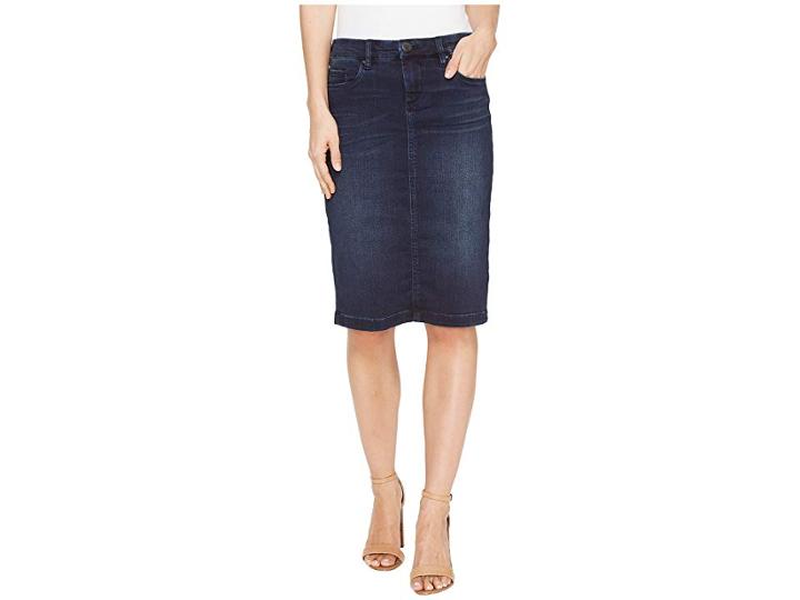 Blank Nyc Denim Pencil Skirt In Swing Away (swing Away) Women's Skirt