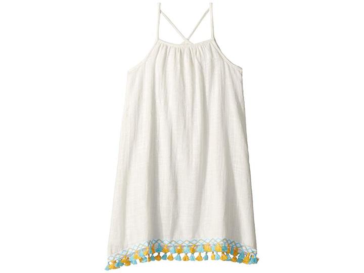 People's Project La Kids Aurora Woven Tank Dress (big Kids) (ivory) Girl's Dress