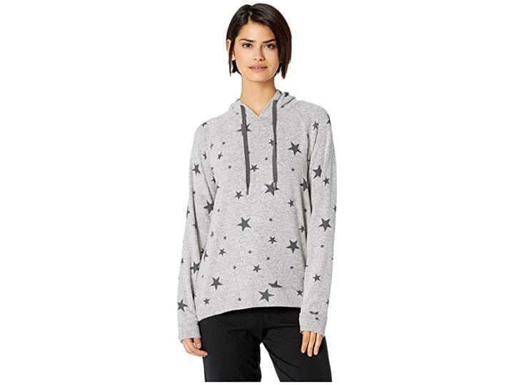 P.j. Salvage Starry Eyed Hoodie (slate) Women's Sweatshirt