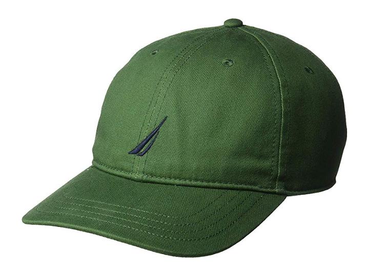 Nautica J Class 6 Panel Hat (pine Forest) Caps