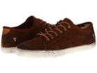 Frye Chambers Low (brown Suede/veg Tan) Men's Lace Up Casual Shoes
