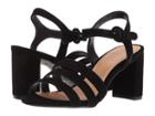 Chinese Laundry Ryden Sandal (black Kid Suede) Women's Sandals