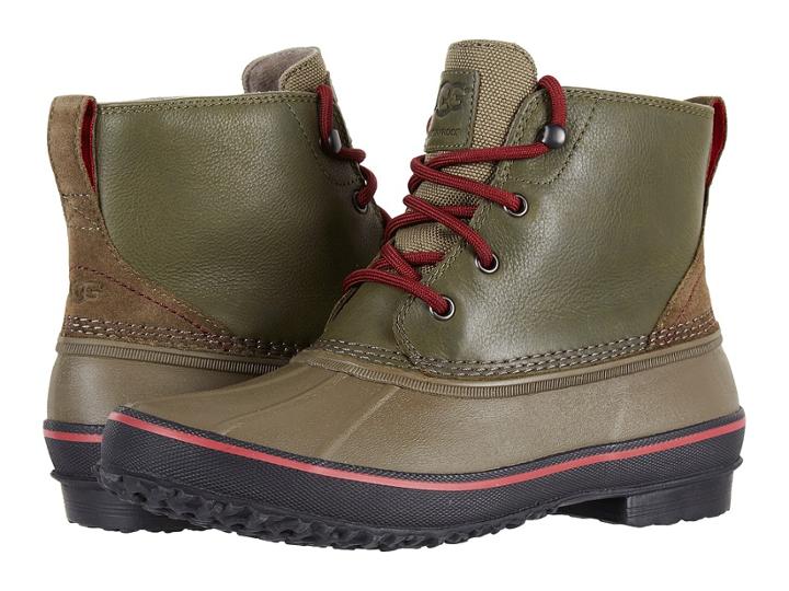 Ugg Zetik Waterproof (burnt Olive) Men's Shoes