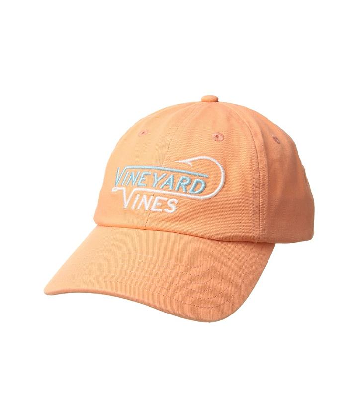 Vineyard Vines Washed Classic Vineyard Hook Hat (toucan) Caps