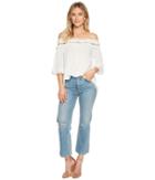 Bishop + Young Olivia Off Shoulder Top (white) Women's Clothing