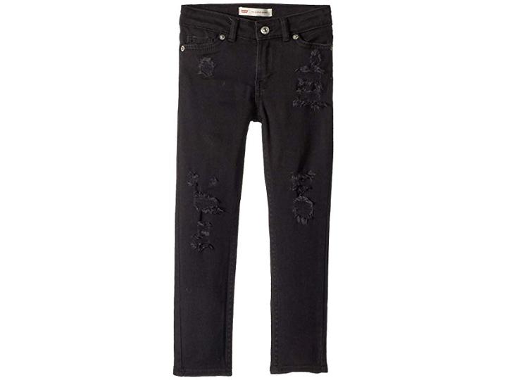 Levi's(r) Kids 710 Color Jeans (little Kids) (caviar) Girl's Jeans