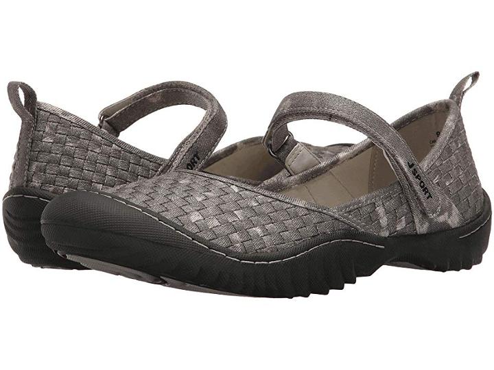 Jbu Cara (gunmetal Woven Fabric) Women's Shoes