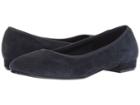 Vaneli Ulanda (navy Perf Suede/match Elastic) Women's Wedge Shoes