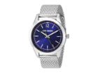 Steve Madden Dial Mesh Band Watch (purple/silver) Watches