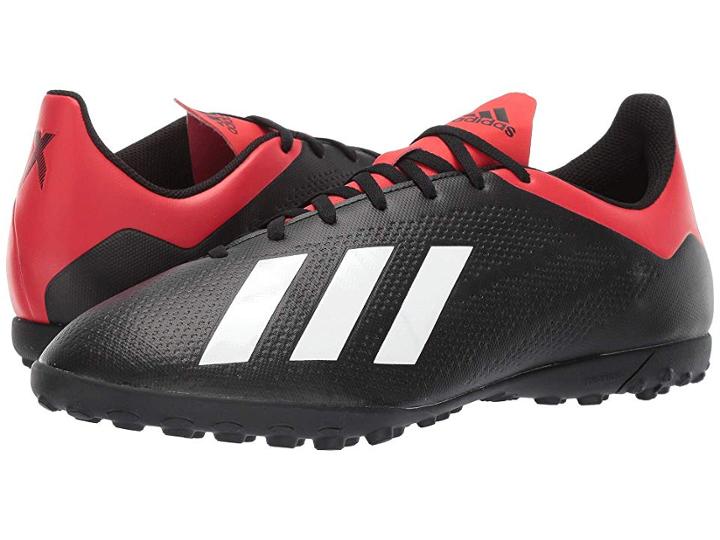 Adidas X 18.4 Tf (core Black/off-white/active Red) Men's Soccer Shoes