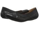 Naturalizer Uphold (black Foil Printed Snake) Women's Flat Shoes