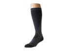 2xu Compression Performance Run Sock (titanium/black) Men's Knee High Socks Shoes