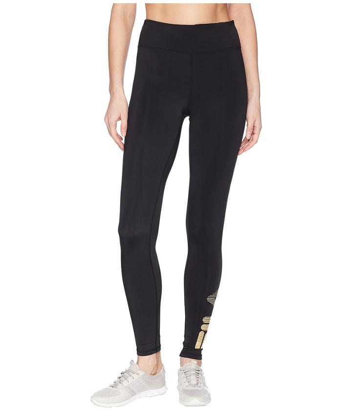 Fila City Escape Long Tights (black) Women's Casual Pants