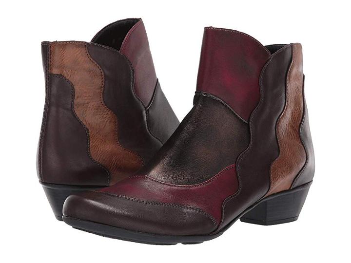 Rieker D7363 Milla 63 (havanna/vino/antik/schoko) Women's Shoes