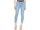 Liverpool Petite Zoe Rolled Cuff Crop Pull-on In Silky Soft Stretch Denim In Normandie Light (normandie Light) Women's Jeans