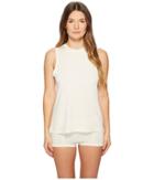 Maison Du Soir Jasper Tank Top (pearl 2) Women's Sleeveless