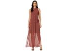 Michael Michael Kors Garden Bud Shirtdress (true Navy/bright Terra Cotta) Women's Dress