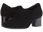 Clarks Un Cosmo Zip (black Suede) Women's  Shoes