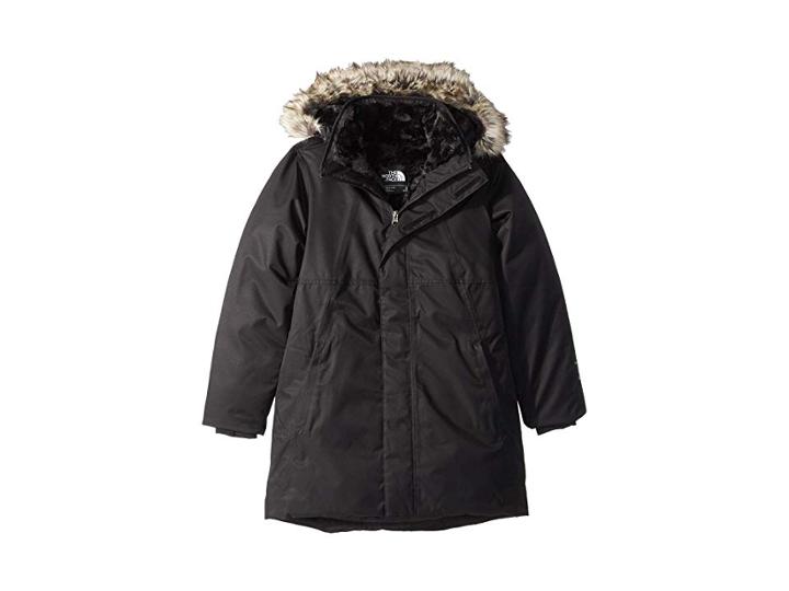 The North Face Kids Arctic Swirl Down Jacket (little Kids/big Kids) (tnf Black/tnf Black) Girl's Coat