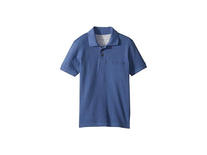 Quiksilver Kids Tori Pass Polo (big Kids) (bijou Blue) Boy's Short Sleeve Pullover