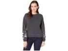 Rock And Roll Cowgirl Bishop Sleeve 48t8306 (charcoal) Women's Clothing