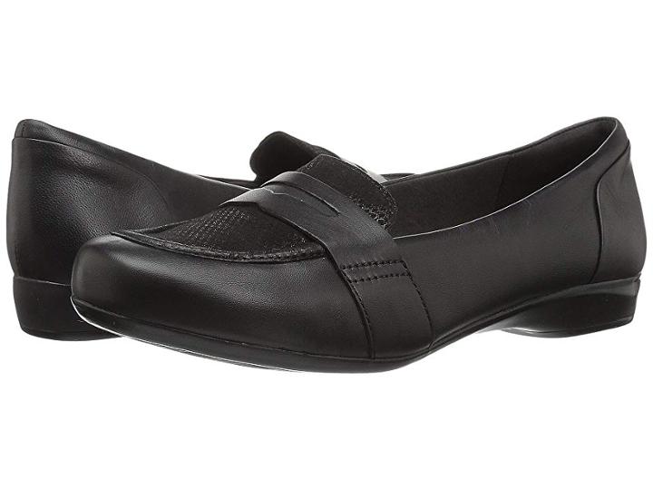 Clarks Kinzie Willow (black) Women's Flat Shoes