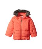 Columbia Kids Katelyn Crest Jacket (toddler) (hot Coral) Girl's Coat