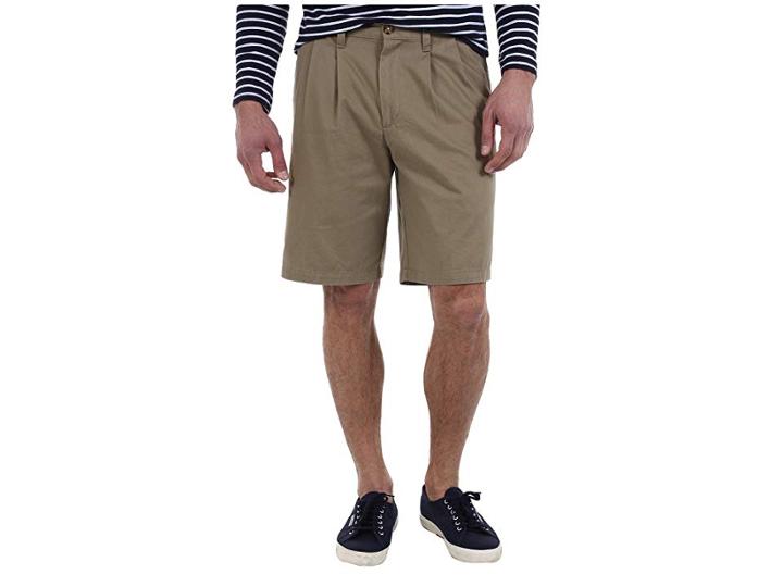 Dockers Classic Fit Double Pleat Short (new British Khaki) Men's Shorts