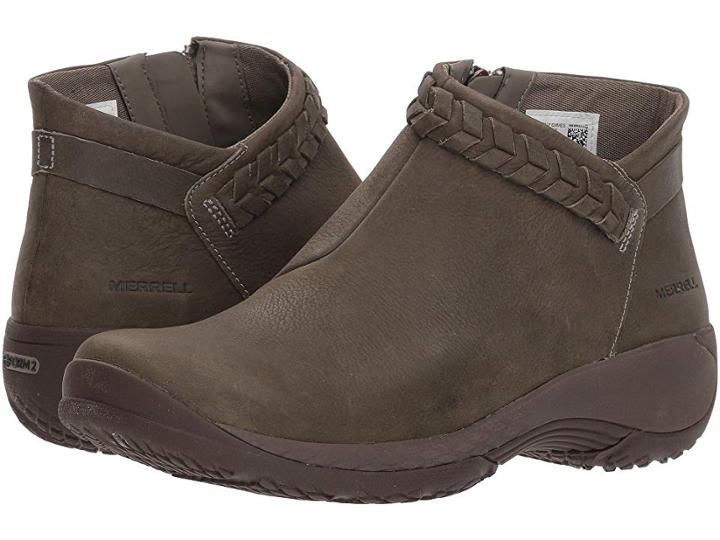 Merrell Encore Braided Bluff Q2 (olive) Women's  Shoes